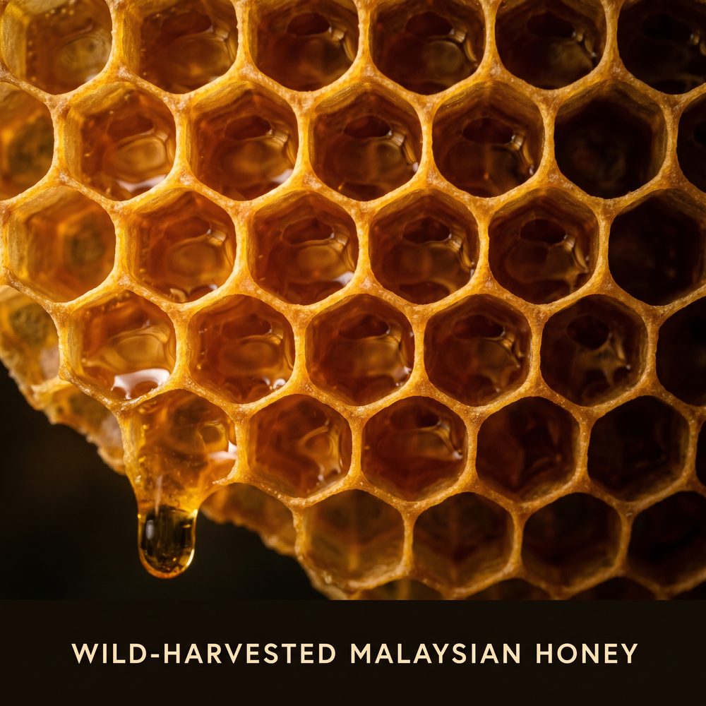 Wild-harvested honey
