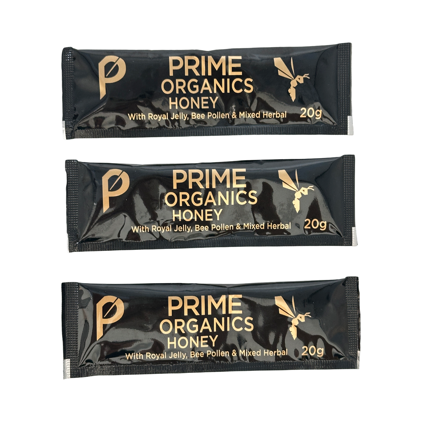 Prime Organics Honey Pack of 3