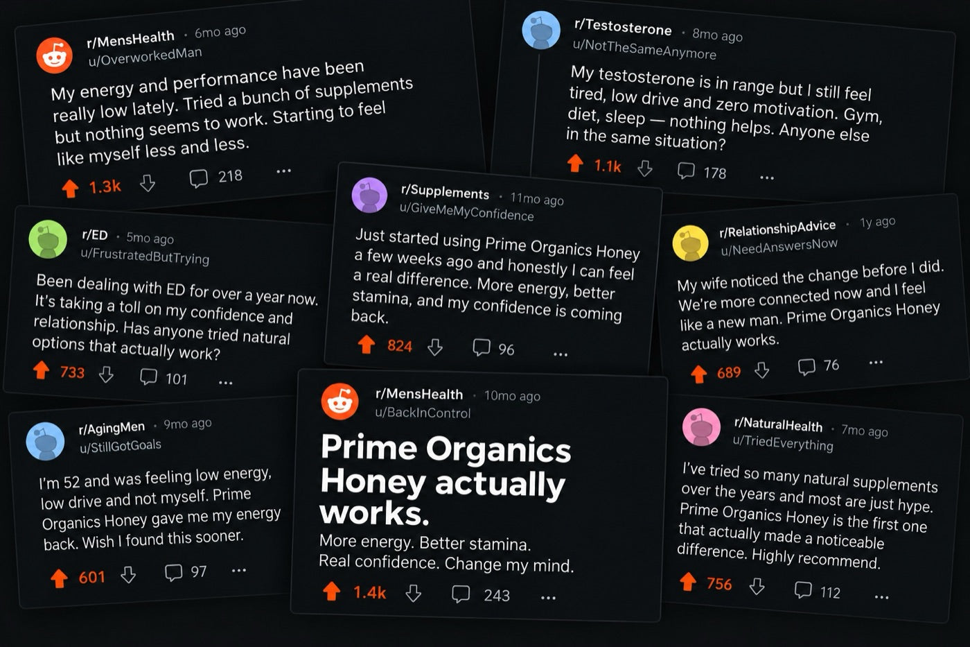 Forum thread screenshots
