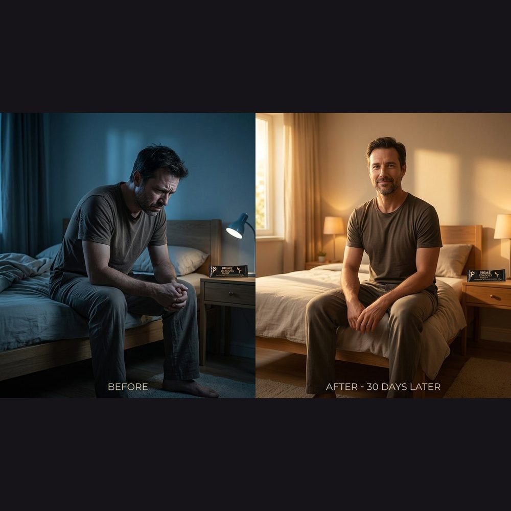 Before and after, 30 days later