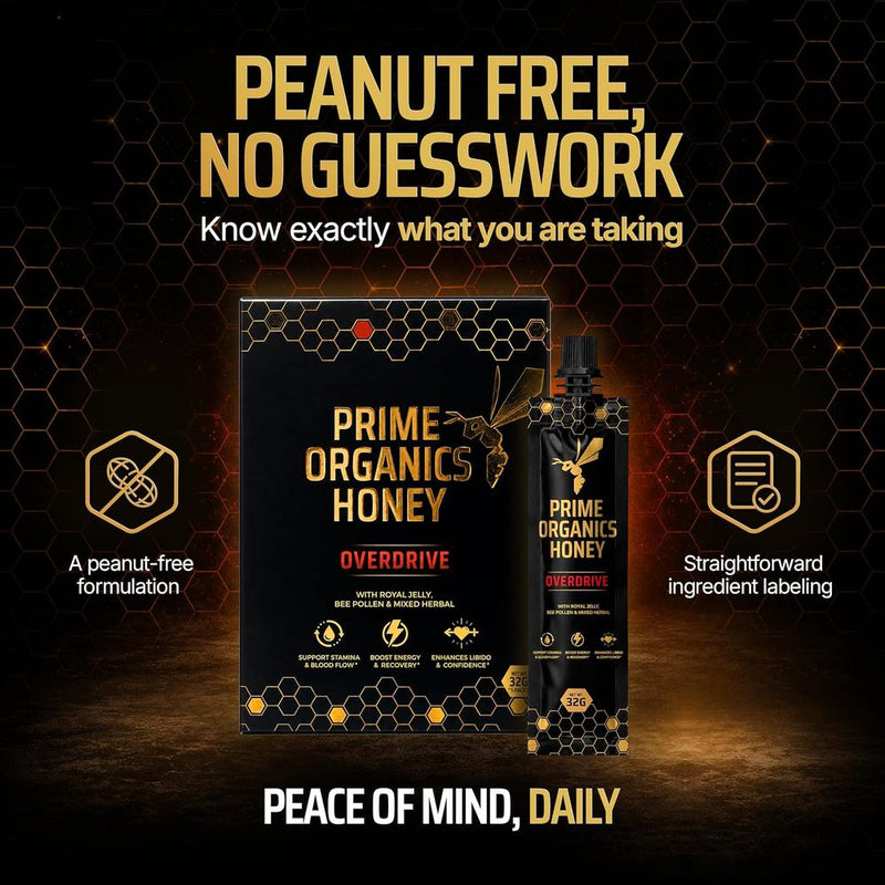 Peanut free, no guesswork. Straightforward ingredient labeling